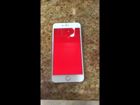 Iphone 6 Plus 128gb Red Screen of death