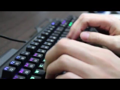 Patech USB有線メカニカルゲーミングキーボード（タイピング）