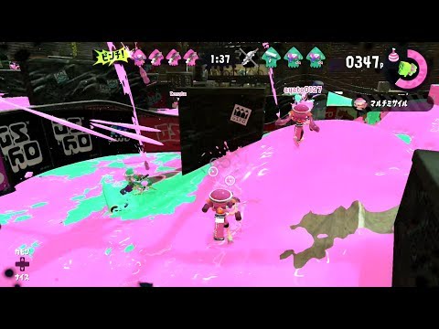 スプラトゥーン2前夜祭 フェス開始前〜フェスマッチソロの様子