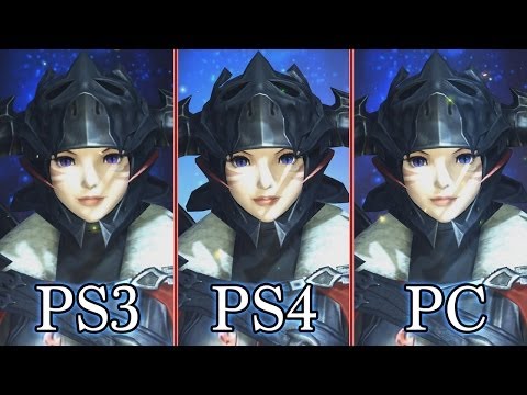 Final Fantasy 14 Online: A Realm Reborn - Graphics Comparison (PS3, PS4, PC)