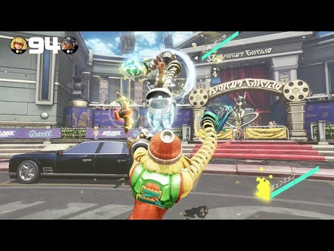 【ARMS】グランプリ Lv.3 ミェンミェン VS ツインテーラ接戦