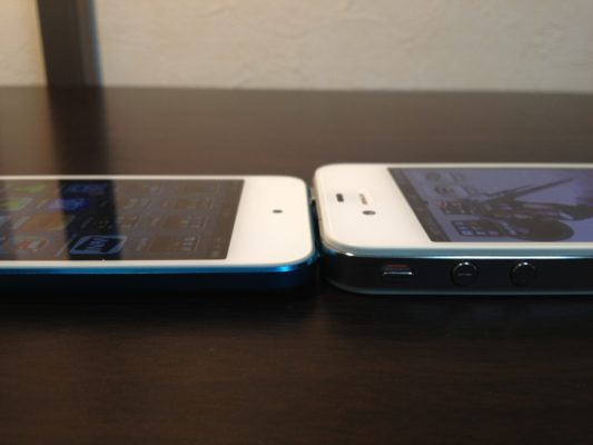 iPhone 4との比較