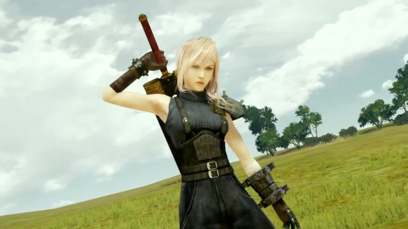 Lrffxiii クラウドのウェアで凶斬りを繰り出すライトニングさん Time To Live Forever