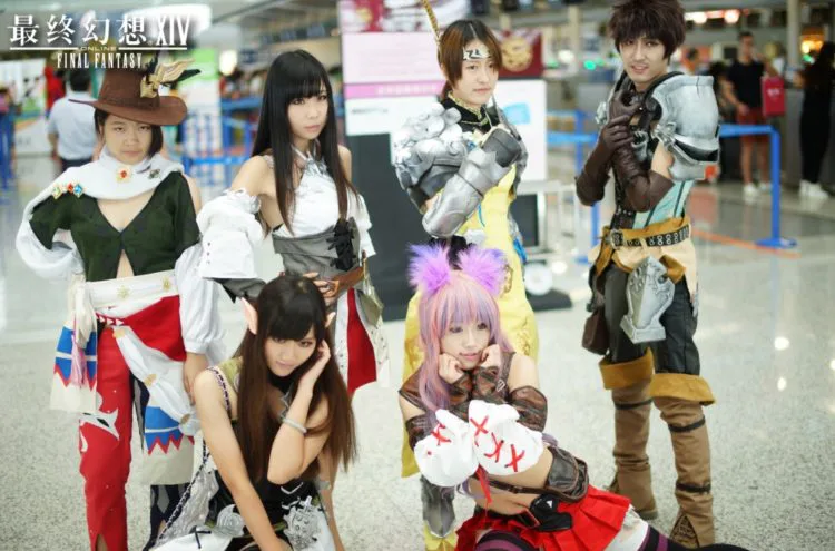 海外 中国の春秋航空 新生ffxivとコラボしたコスプレ便を就航 Time To Live Forever
