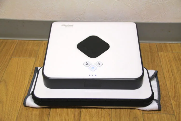 ブラーバ 380j アイロボット 床拭きロボット 簡単操作 水拭き・乾拭き  