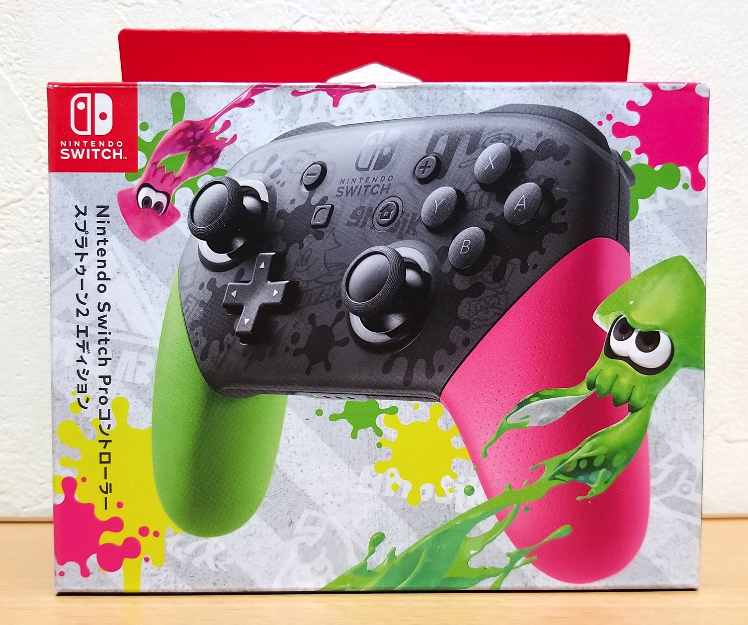 ついに入荷 Switch プロコン スプラトゥーン2 sushitai.com.mx